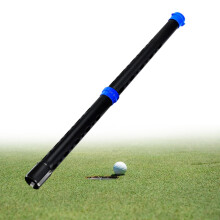 Golf Ball Retriever Shag Tube, Balls Collector, Portable, 21 of Balls Capacity, 2 Sections Detachable, Golf Ball Tube for Women Men
