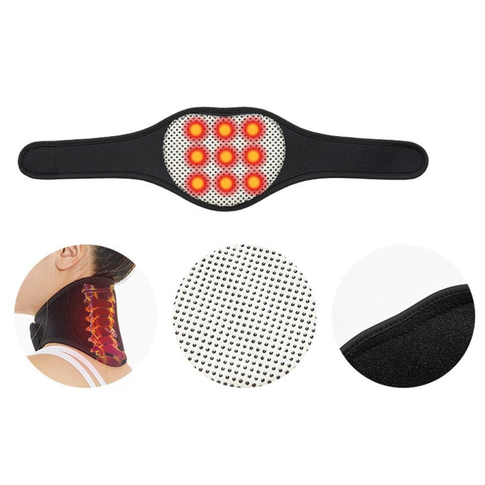 Self-Heating Neck Brace with Adjustable Design - Relieve Neck Pain and Muscle Tension