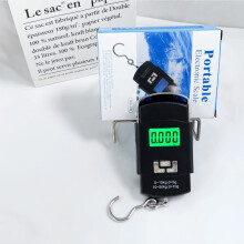 Digital Hanging Scale 50kg Portable with Retractable Handle