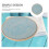 4Sets Convenient Craft Embroidery Kit with Assorted Colors Cotton 10