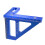 Aluminum Woodworking Square Protractor 45/90 Miter Ruler Blue 13
