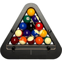 Bitman-Rack 9-Ball PRO Precision Billiard Rack – Machined Aluminum Triangle, Tight Rack Tool for Pool Tables, Compatible with Standard Pool Balls