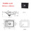 2 Pcs Box Anti-Leakage Travel Hook Lock 2