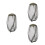 3Pcs High Density Mesh Mosquito Head Nets Olive Green for Outdoor Use 4