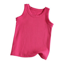 Toddler Kids Tank Racerback Ribbed Sleeveless Tops Girl Undershirt Solid Color Shirts Casual Camisoles