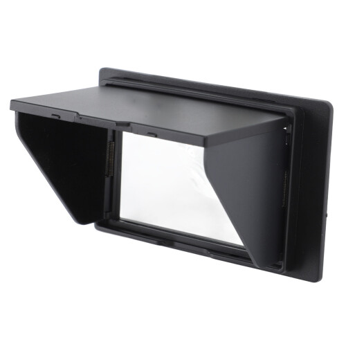 Foldable Camera LCD Screen Hood Shade Cover With Screen Protector Block Sunlight Anti Glare Lightweight Durable ABS Material Quick Fold Easily Remove 1
