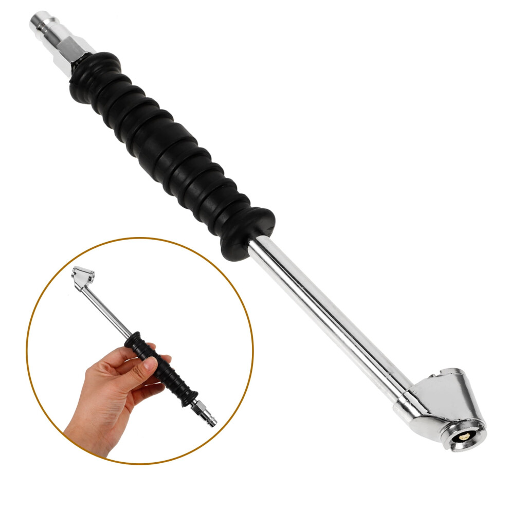 Tire Inflator Nozzle With Pressure Gauge For Car And Truck Air Compressor Use, Accurate Tire Pressure Tool 9399596702407