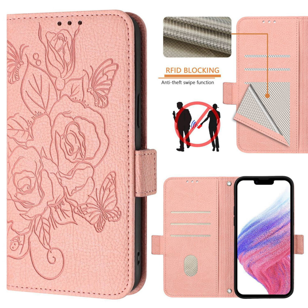 Compatible With Tcl 20R, 201, 30Xe 5G, 30, 30 Plus, 30 Se Al02, 305, 306 Â Magnetic Leather Wallet Case With Card Holder 9558633093834
