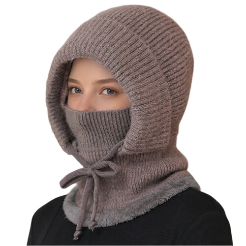 Willtoo3in1Knit Γυναικεία Χειμερινά Καπέλα για Γυναίκες Χειμερινή Μάσκα Προσώπου Μάσκα 1