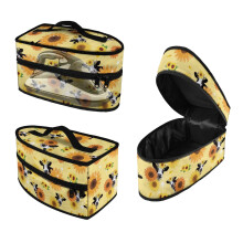 Sunflowers Protective Steam Iron Carrying Bag 11.8x6.69x5.5 Inches Polyester, Bag Only