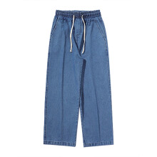 Herrenjeans, Herrenmode, weite, lockere Passform, gerades Bein, Jeans, Denimhosen für Herren