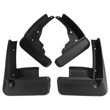 Parafanghi personalizzati per Toyota Levin e Corolla E210 2019, paraspruzzi senza foratura, accessori decorativi, protezione pneumatici 4 pezzi - nero