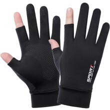 Fingerless Fishing Gloves for Men & Women, UPF50+ UV Protection, Lightweight Sun Gloves for Kayaking, Rowing, Hunting, Paddling