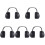 5Pcs Protection Earmuffs Lightweight Soundproof for Sleep 3