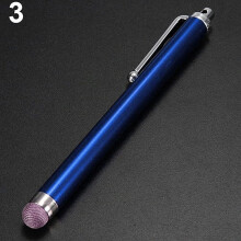 Naierhg Metal Mesh Tip Touch Screen Stylus Pen Universal for Smart Phone Tablet PC compatible with iPad,Dark Blue