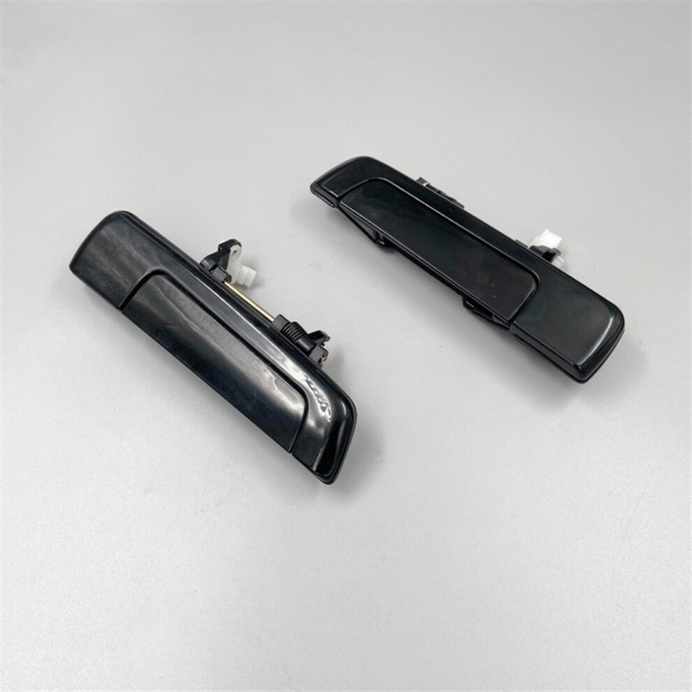Front Door And Rear Door Outer Handle Compatible With Mitsubishi Lancer Galant 1994-2004 Compatible With Hafei Simbo Black 9422877495368