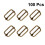 100 Pcs Travel Qinggu Bag Strap Buckles Miss Size 2 3