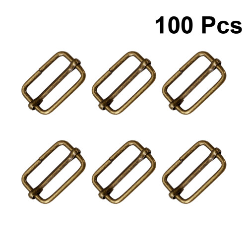 100 Pcs Travel Qinggu Bag Strap Buckles Miss Size 2 2
