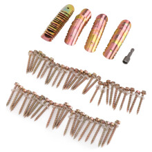 50 Sets Fence Wire Fasteners Zinc Plated 25.4oz
