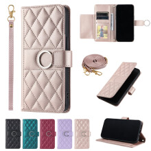 Magnetic Wallet Case with Card Holder for compatible with VIVO Y20/Y20i/Y20S/Y20A – Genuine Leather