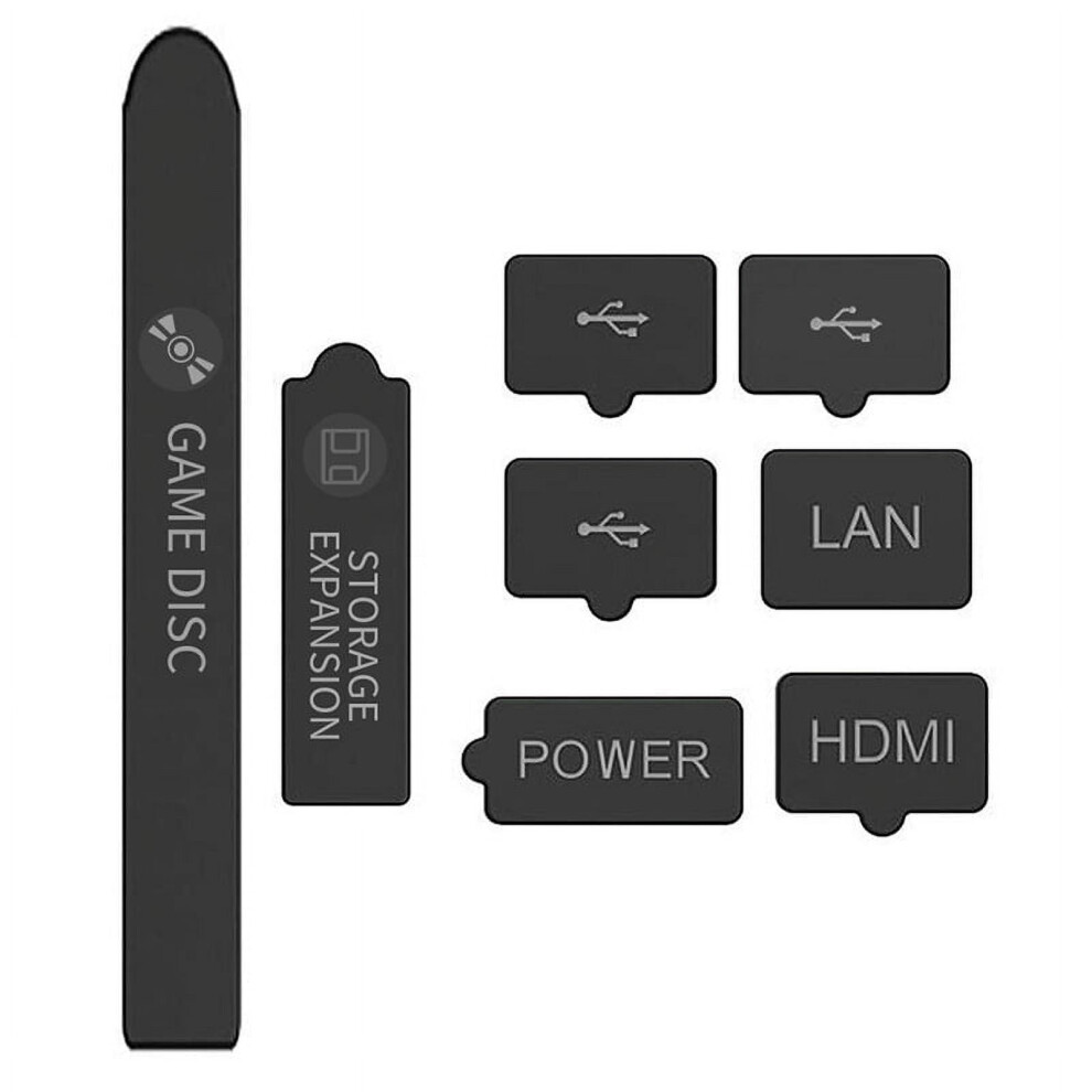 Dust Filter For Xbox Series X Console- 8 Silicone Dust Plugs, Anti-Dust Vent Cover Dustproof Case X-Series X Accessories 9558633092172