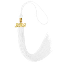 2026 Commemorative Graduation Tassels Artificial Silk Tassels Charm for Bachelor Gown Robe Ceremonial Cap Decoration