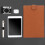 Felt Protective Sleeve, Elegant Device Pouch Waterproof Laptop Cover for S-Sized Electronics 3