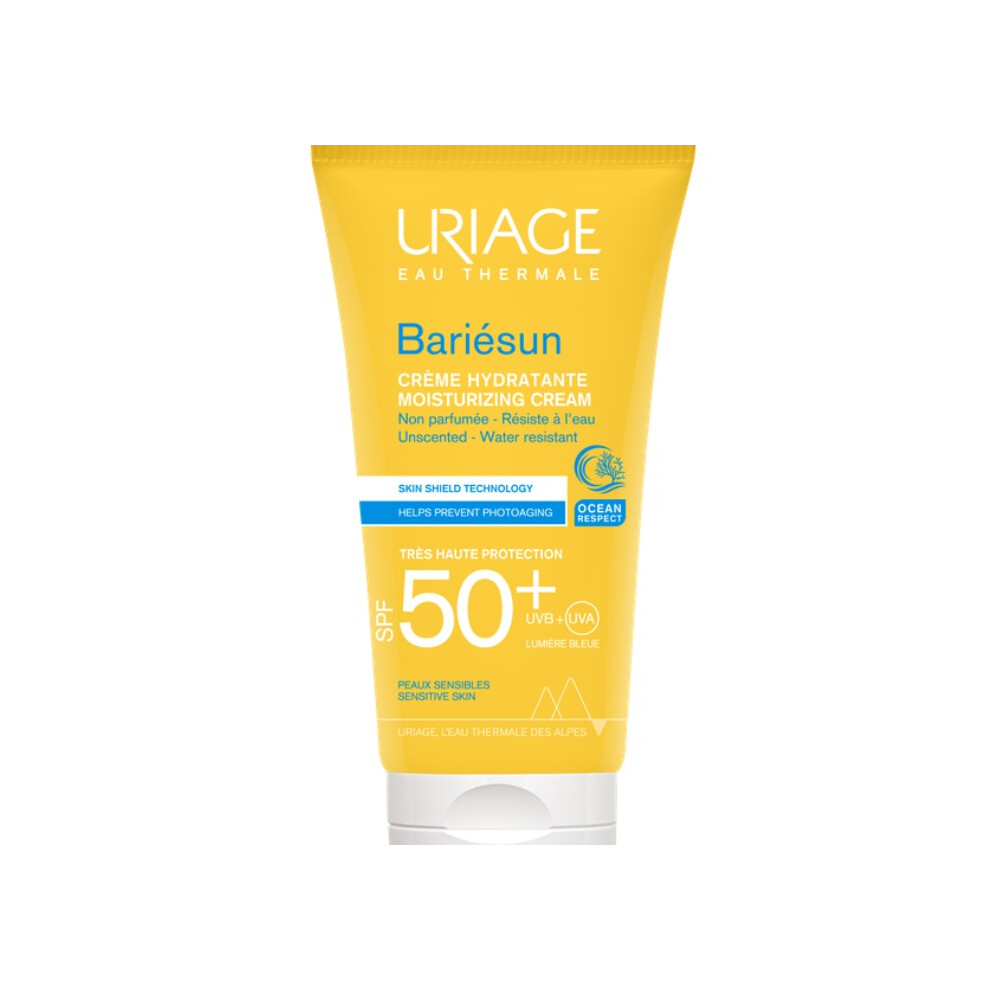 Uriage Bariesun (SPF50+) Fragrance-Free Moisturizing Sunscreen Cream | Helps prevent sunburn and skin damage - 50ml