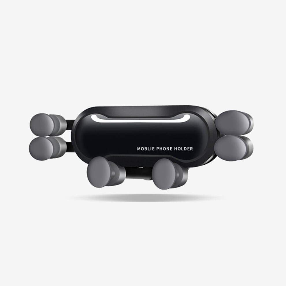 Car Phone Holder Air Vent Mount 360 Degree Rotatable Abs Silicone Support For Car Black 9558633092295