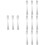 12 Pcs Small Metal Fruit And Dessert Forks For Cake Serving 5