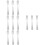 12 Pcs Small Metal Fruit And Dessert Forks For Cake Serving 6