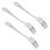 12 Pcs Small Metal Fruit And Dessert Forks For Cake Serving 9