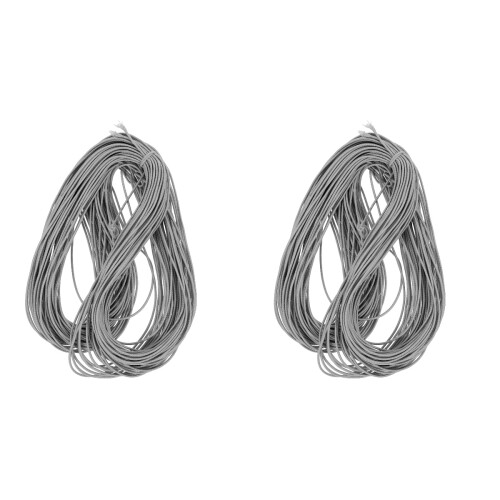 Fil Élastique Gris Pour Bracelet, Collier Accessoires DIY 1