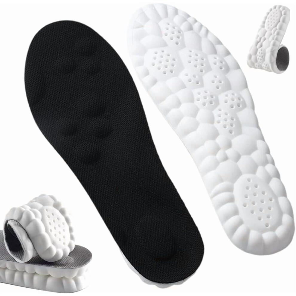 Cloud Memory Foam Insoles with Arch Support for Men and