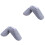 2Pcs Blue Cotton Keep Warm Slippers Fluffy Soft Breathable Home Shoes 3