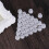 90Pcs PP Cosmetic Bottle Cap White Portable Can End Seal 11