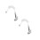2Pcs ABS Handheld Shower for Rv with Quick Release Faucet Hose Adapter 4