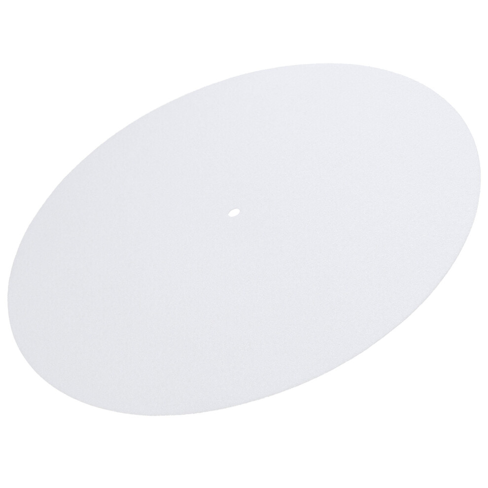 Bestonzon Turntable Platter Wool Mat Anti Static Pad For Record Player Platter White 9181073498534
