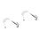 2Pcs ABS Handheld Shower for Rv with Quick Release Faucet Hose Adapter 7