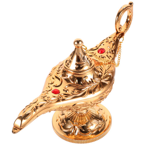 3Pcs Golden Retro Table Decoration PP Vintage Party Centerpiece 1