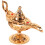 3Pcs Golden Retro Table Decoration PP Vintage Party Centerpiece 3