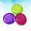 6Pcs Colorful Medicine Holder Case PP Storage Organizer 3 Compartments 10