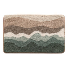 Latch Hook Rug Kit for Adults - Sea Wave Beach DIY Tapestry with Printed Canvas & Yarn, 24"x16", Compatible with Standard Latch Hooks