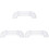 3Pcs Modular Transparent Hamster Cage DIY Tunnel Toy for Hamsters 3