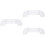 3Pcs Modular Transparent Hamster Cage DIY Tunnel Toy for Hamsters 7