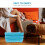 Foldable PVC Foot Soaking Tub Sky-Blue Inflatable Foot Bath Basin 9