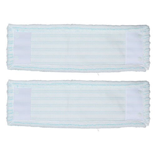 2Pcs Machine Wash Mop Cloth Pad 1