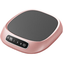 Draadloze koffiemokverwarmer, oplaadbaar, instelbare warmte.
