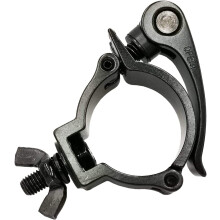 Lighting Clamp, 2 Inch Truss Quick Release Mount Heavy Duty 220 Lbs Fit 48-51mm OD Pipe truss F34 Black