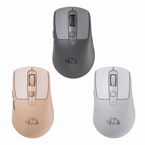 Mouse Bluetooth compatível com BT5.0/4.0 e 2.4Ghz, 1200-4000 DPI, portátil, com receptor USB para PC, laptop, notebook e desktop. 1